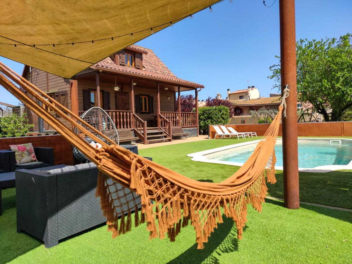 Вилла Casita De Madera Жирона Экстерьер фото